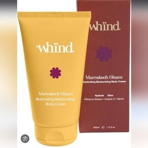 Whind Marrakech Gleam Illuminating Moisturizing Body Cream Vitamin C 5 Fl Oz NIB